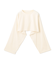 【BEIGE、ecru/WEB限定・洗える】JERSEY STITCH / コットンクロップドトップス