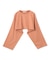 【BEIGE、ecru/WEB限定・洗える】JERSEY STITCH / コットンクロップドトップス