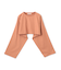 【BEIGE、ecru/WEB限定・洗える】JERSEY STITCH / コットンクロップドトップス