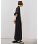 【BEIGE、ecru/WEB限定・洗える】JERSEY STITCH / コットンAラインワンピース