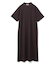 【BEIGE、ecru/WEB限定・洗える】JERSEY STITCH / コットンAラインワンピース