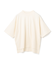【BEIGE、ecru/WEB限定・洗える】JERSEY STITCH / コットンハーフスリーブトップス