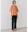 【BEIGE、ecru/WEB限定・洗える】JERSEY STITCH / コットンハーフスリーブトップス