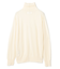 【洗える・FUDGE 12月号掲載】RICARD / カシミヤタートルニット