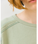 【BEIGE、ecru/WEB限定・洗える】LOOP BACK / コットンスウェットクロップドトップス