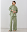 【BEIGE、ecru/WEB限定・洗える】LOOP BACK / コットンスウェットリブトップス