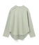 【BEIGE、ecru/WEB限定・洗える】LOOP BACK / コットンスウェットリブトップス