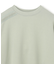【BEIGE、ecru/WEB限定・洗える】LOOP BACK / コットンスウェットリブトップス