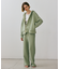 【BEIGE、ecru/WEB限定・洗える】LOOP BACK / オーバサイズコットンパーカー
