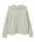 【BEIGE、ecru/WEB限定・洗える】LOOP BACK / オーバサイズコットンパーカー