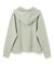 【BEIGE、ecru/WEB限定・洗える】LOOP BACK / オーバサイズコットンパーカー