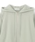 【BEIGE、ecru/WEB限定・洗える】LOOP BACK / オーバサイズコットンパーカー