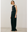 【BEIGE、ecru/WEB限定・洗える】LOOP BACK / コットンワイドストレートパンツ