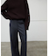 MONTAIGNE / ウエストゴムウールワイドパンツ