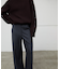 MONTAIGNE / ウエストゴムウールワイドパンツ