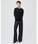 MONTAIGNE / ウエストゴムウールワイドパンツ