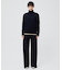MONTAIGNE / ウエストゴムウールワイドパンツ