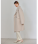 【WEB限定】BORNIOL / ビックカラーコクーンコート