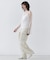 ERICA / シルクシースルークルーネックブラウス