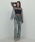 ERICA / シルクシースルークルーネックブラウス