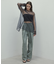 ERICA / シルクシースルークルーネックブラウス