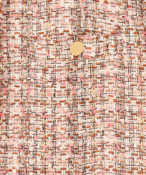 Oggi 4月号掲載】TEASEL / オーバーサイズツイードジャケット｜ベイジ