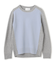 【WEB限定・洗える】ROGAN / バイカラーウールクルーネックニット