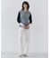 【洗える・SPRiNG 3月号掲載】FICUS / デニムワイドストレートパンツ