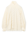 【洗える】BANKSIA / ニットコンビカットジャカードブラウス