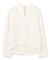 【洗える】RUE / スリットネックフォルムブラウス