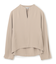 【洗える】RUE / スリットネックフォルムブラウス