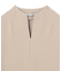 【洗える】RUE / スリットネックフォルムブラウス