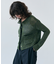 【洗える】THYME / クルーネックコットンメッシュカーディガン