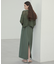 【洗える・STORY 6月号掲載】THYME / クルーネックコットンメッシュニット