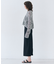 【洗える・STORY 6月号掲載】THYME / クルーネックコットンメッシュニット