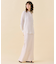 【WEB限定・洗える】CELOSIA / シアースリーブスタンドカラーブラウス