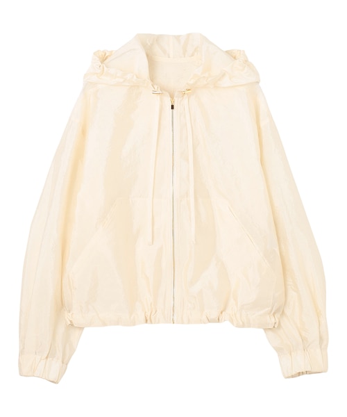 Precious 4月号掲載　BEIGE GAURA シアーパーカーブルゾン 洗える・Precious 4月号掲載】GAURA / シアーパーカーブルゾン｜ベイジ