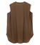 【BEIGE、ecru/WEB限定・洗える】FINE DRY TOUCH / ねじりデザインコットンノースリーブトップス