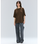 【BEIGE、ecru/WEB限定・洗える】FINE DRY TOUCH / ねじりデザインコットンオーバーサイズTシャツ