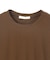 【BEIGE、ecru/WEB限定・洗える】FINE DRY TOUCH / ねじりデザインコットンオーバーサイズTシャツ
