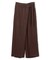 CAROLE / リネンライクラップワイドパンツ