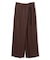 【L-size】CAROLE / リネンライクラップワイドパンツ