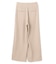【L-size】CAROLE / リネンライクラップワイドパンツ