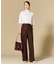 【L-size】CAROLE / リネンライクフルレングスワイドパンツ