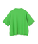 【洗える】NADIA / レザーポケット付き半袖ニットTシャツ
