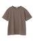 【洗える】VERONICA / カラーステッチ半袖クルーネックＴシャツ