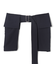 【洗える】BERNARD / リネンワイドポケット付きラップベルト