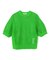 【洗える】ALOE / コットンメッシュ半袖クルーネックニット