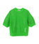 【洗える】ALOE / コットンメッシュ半袖クルーネックニット