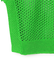 【洗える】ALOE / コットンメッシュ半袖クルーネックニット